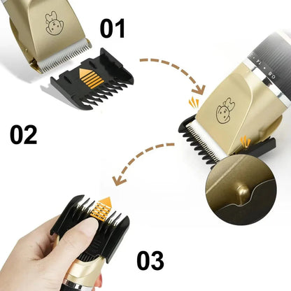 Elektrische Hondentondeuse - Veilige Bladen, Snijdt Zonder Trekken