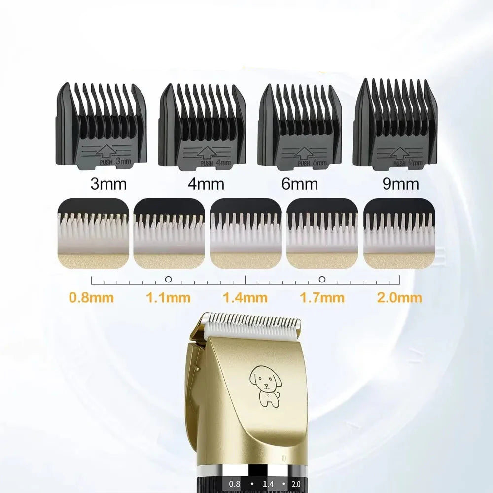 Elektrische Hondentondeuse - Veilige Bladen, Snijdt Zonder Trekken